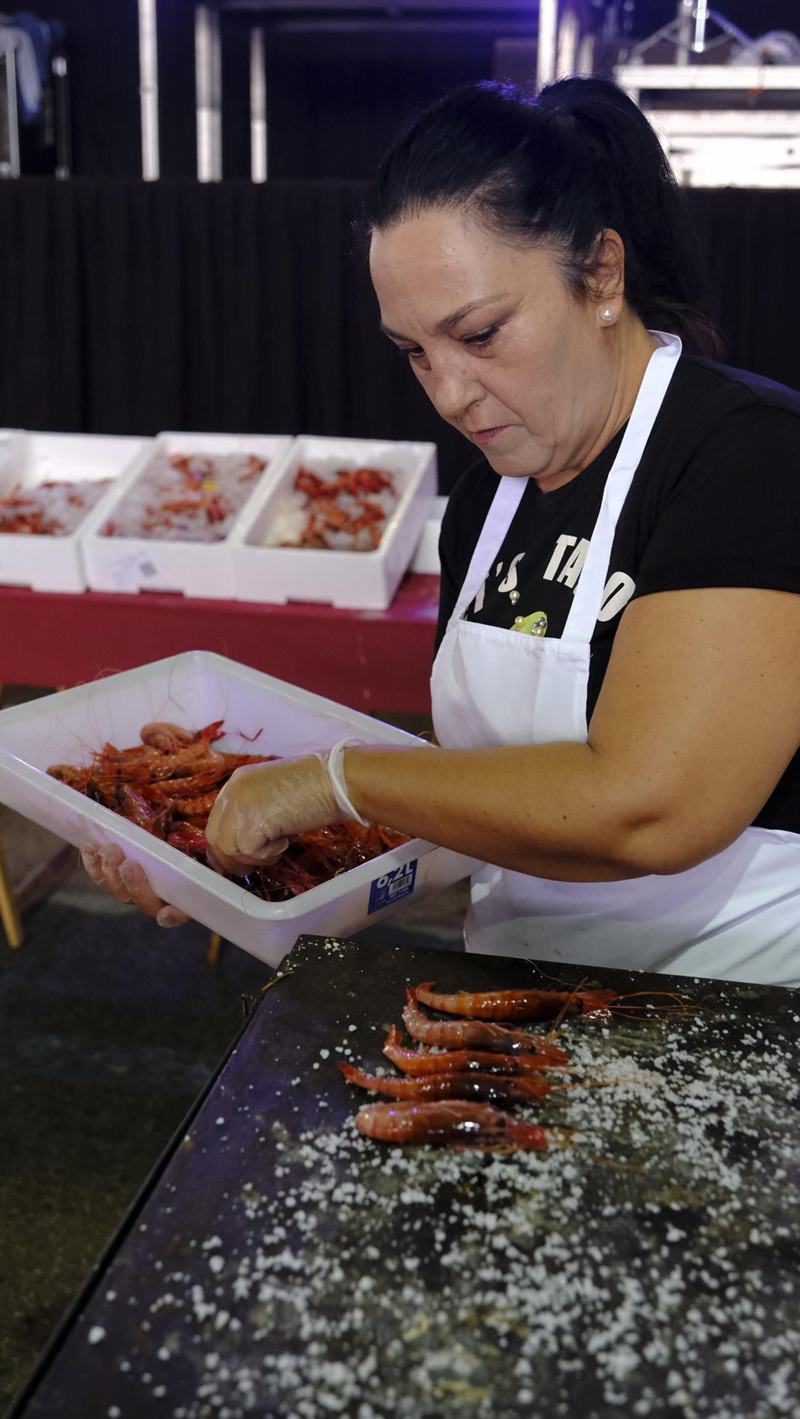Fiesta de la Gamba Roja de Garrucha, en imágenes