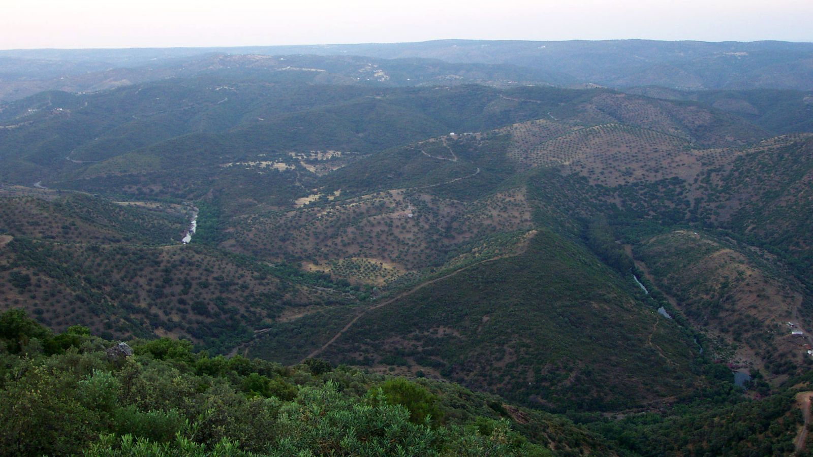 Vista de la Sierra de Pozoblanco.