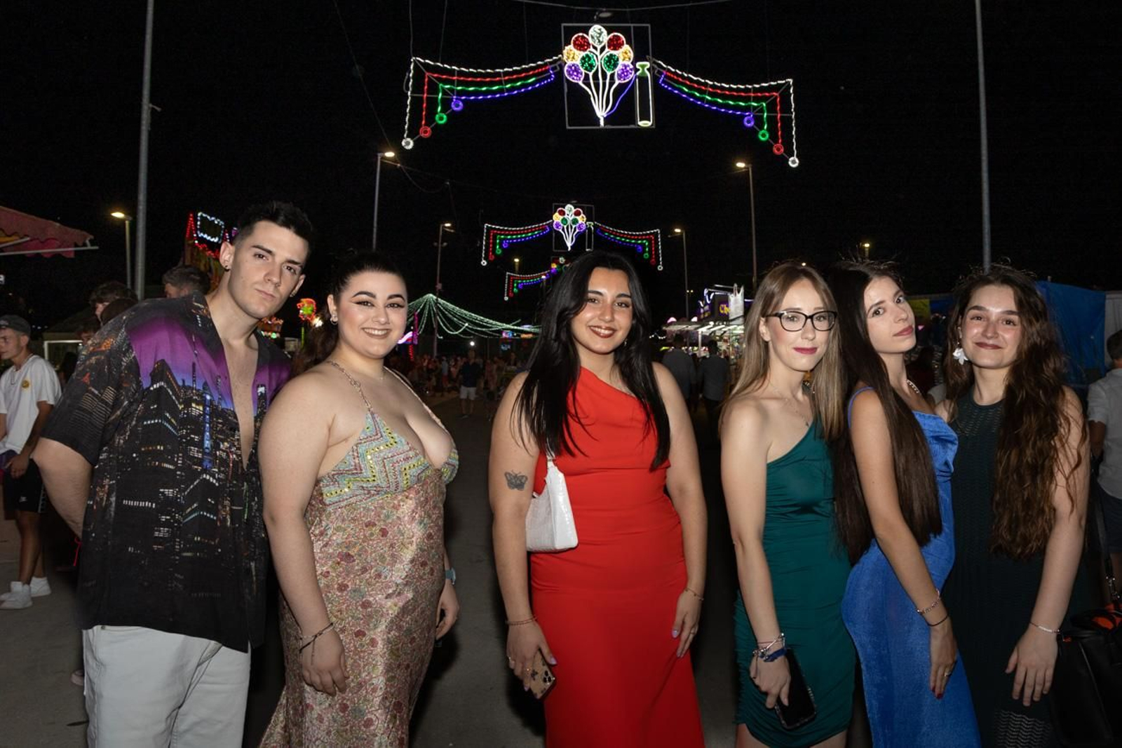 Así disfrutan los torrecampeños de su feria.