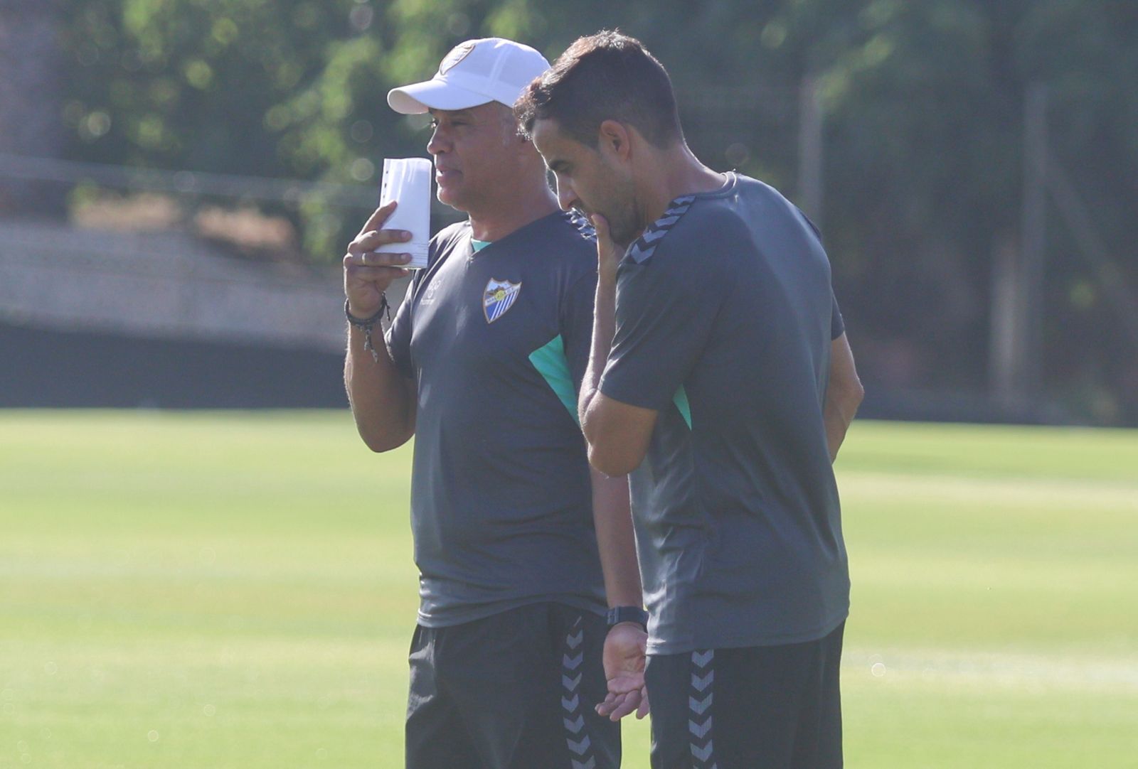 Pellicer, con Iznata.