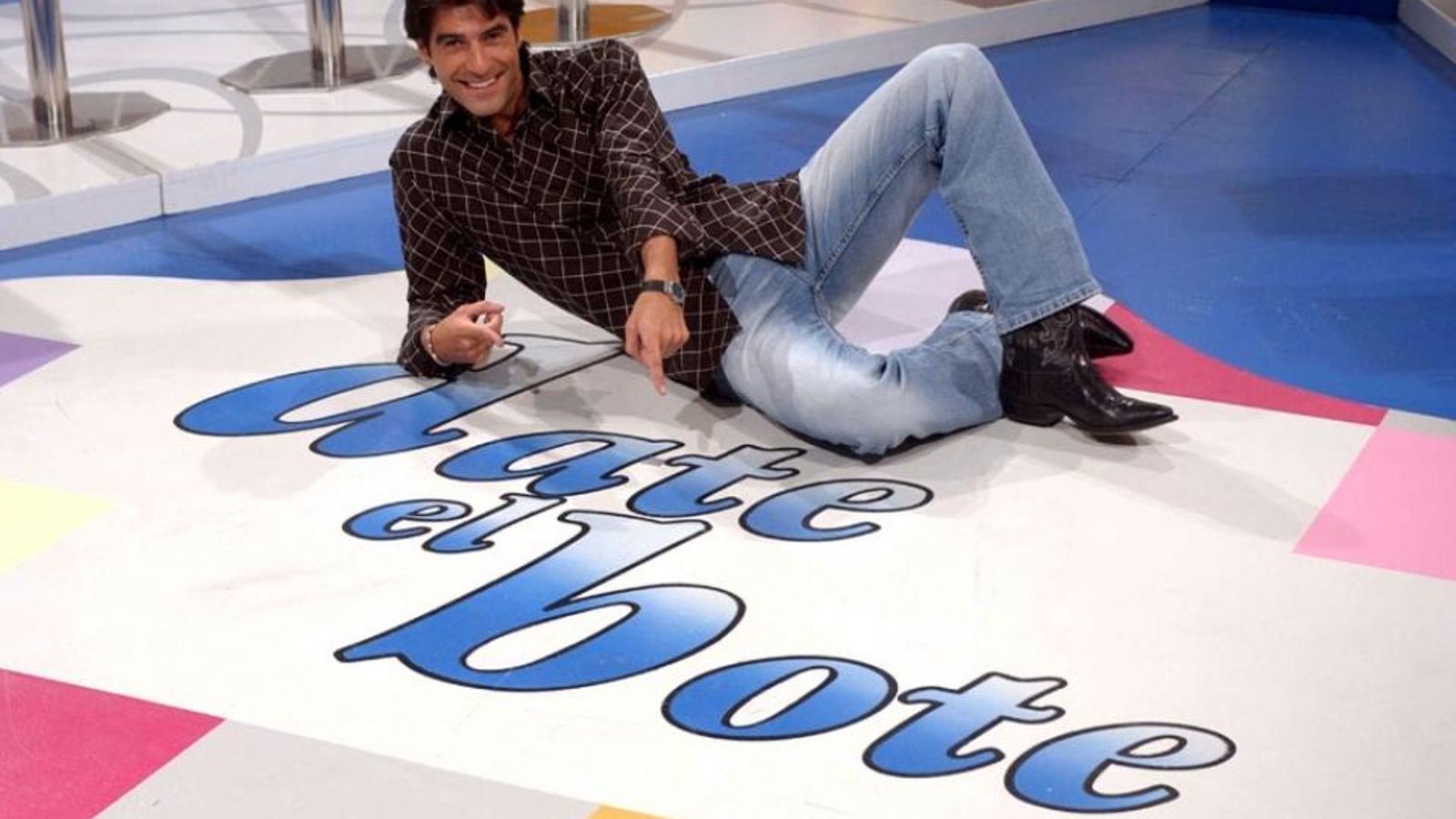 'Date el bote' fue su primer proyecto como presentador de televisión en la cadena vasca ETB.