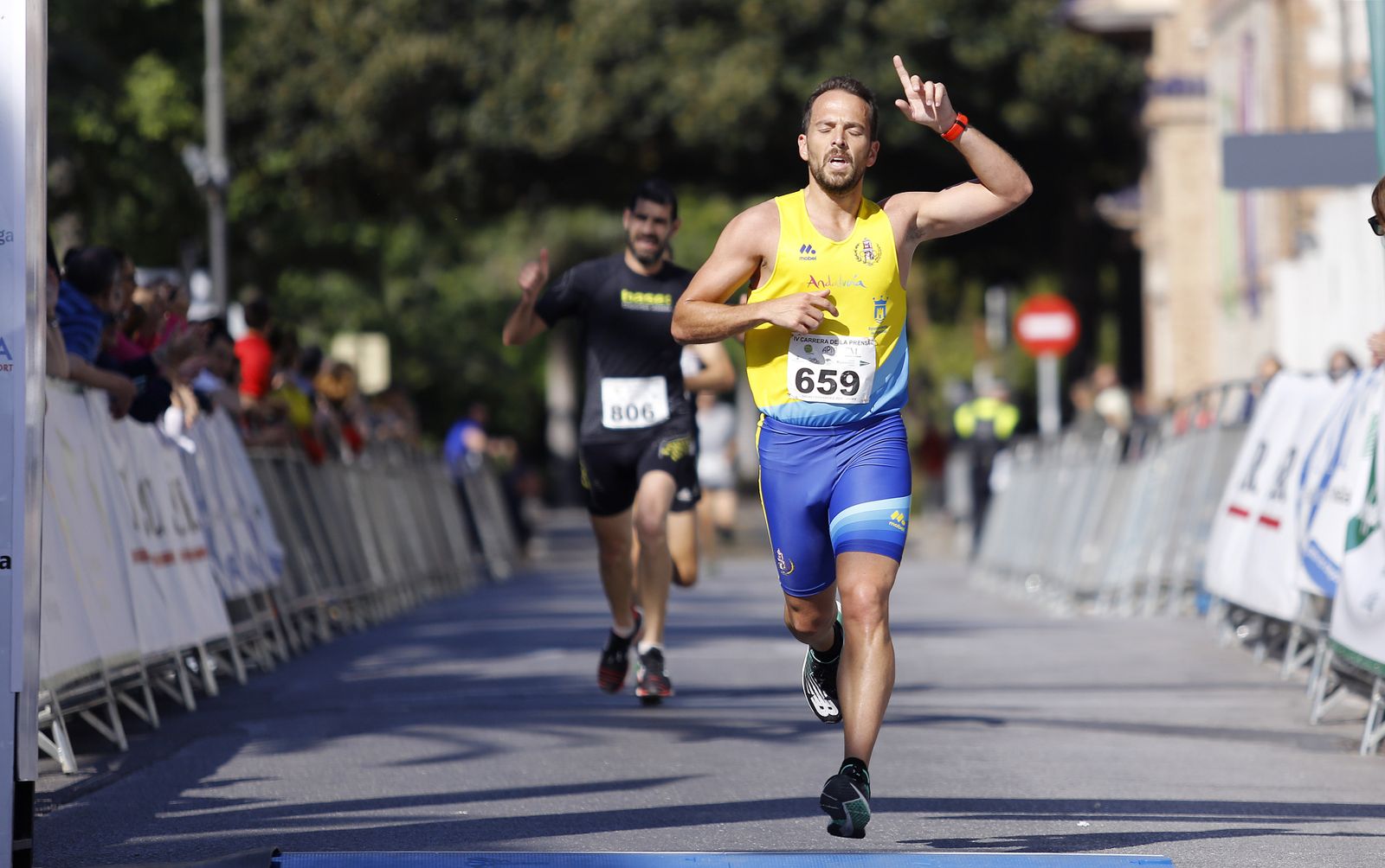 Las mejores fotografías de la Carrera de la Prensa de Málaga de 2019