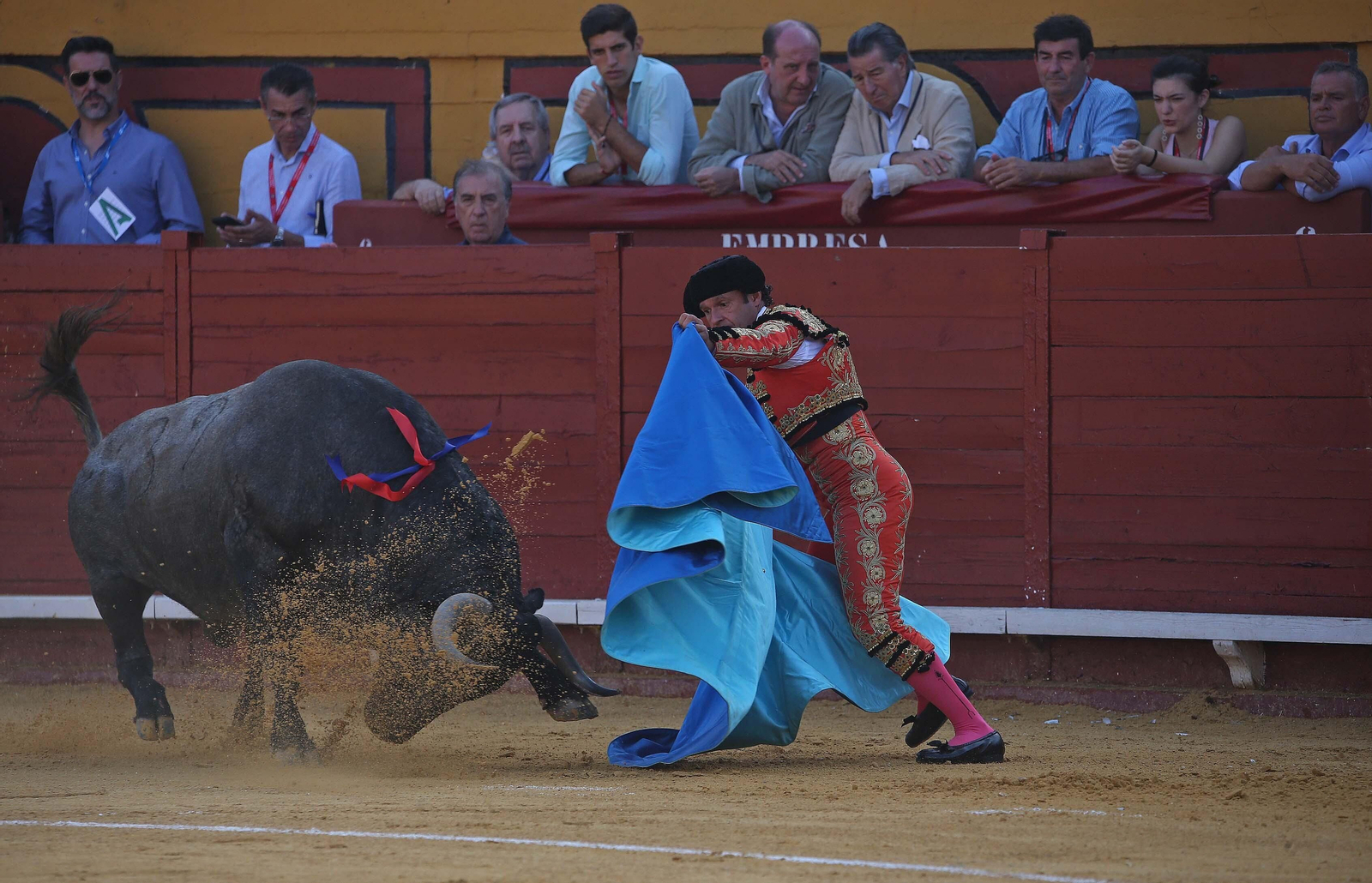Fotos de la corrida del sábado de la Feria Taurina de Algeciras 2023: Antonio Ferrera, Manuel Escribano y Miguel Ángel Pacheco