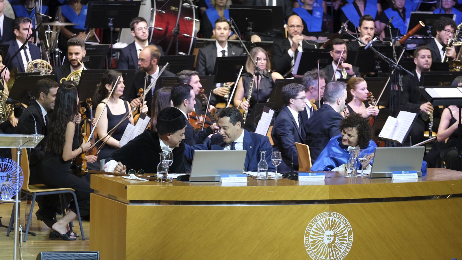 El Presidente de la Junta Juanma Moreno, inaugura el curso universitario andaluz en Almería