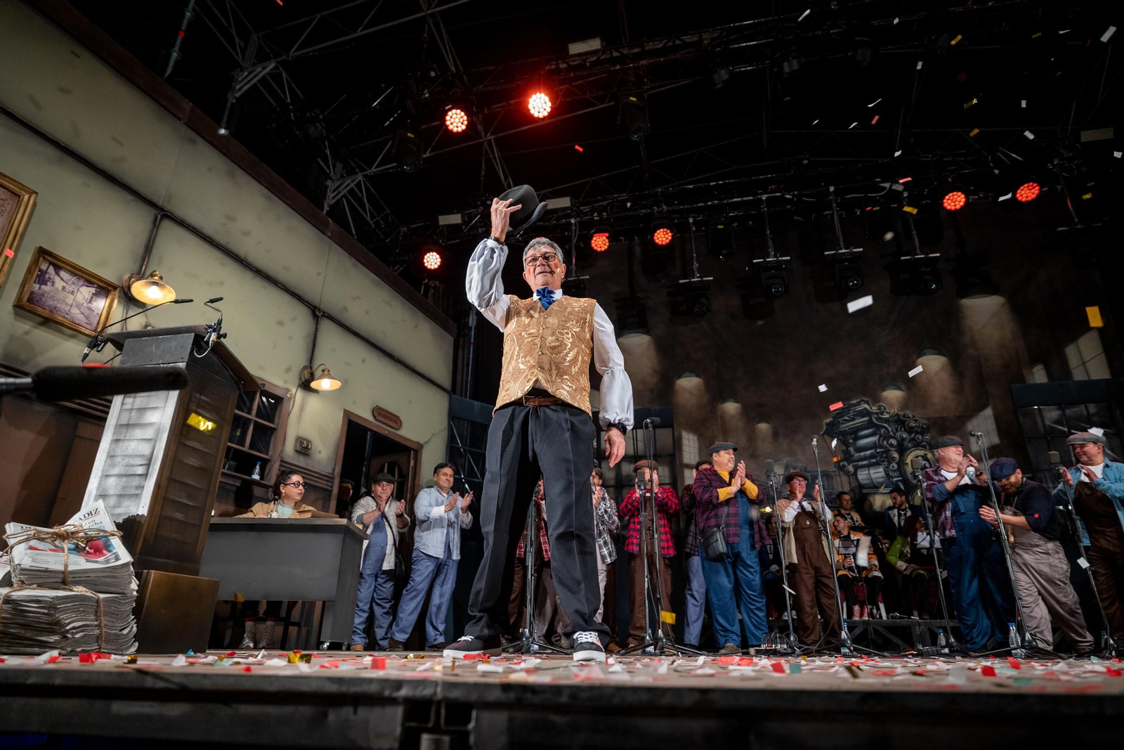 Las Imágenes del pregón de Carnaval de Joaquín Quiñones