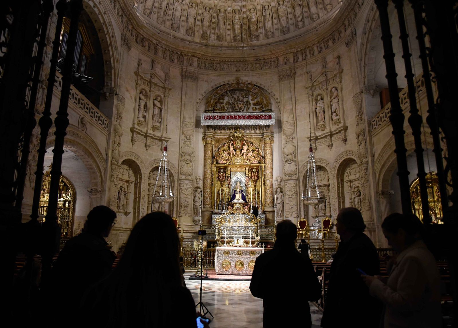 Imágenes de la reapertura de la capilla real de la Catedral tras la restauración