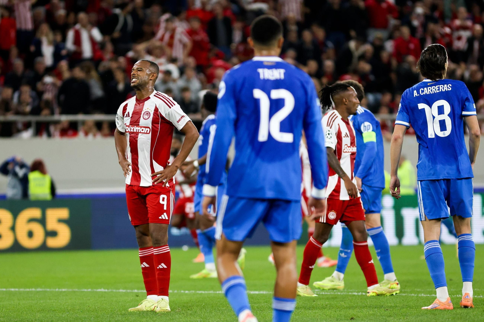 Las imágenes del Olympiacos-Real Madrid