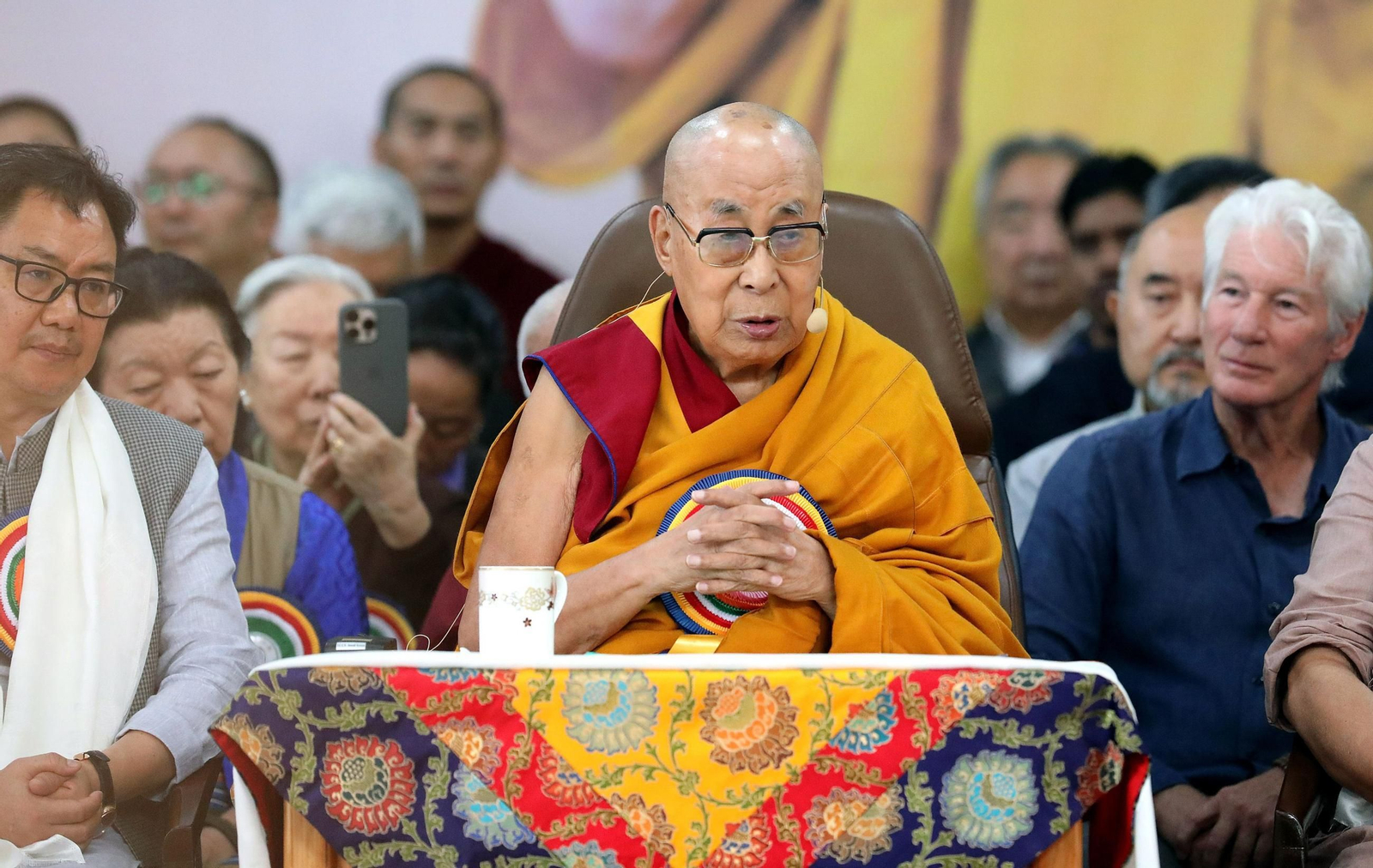 Las imágenes del 90º cumpleaños del dalái lama