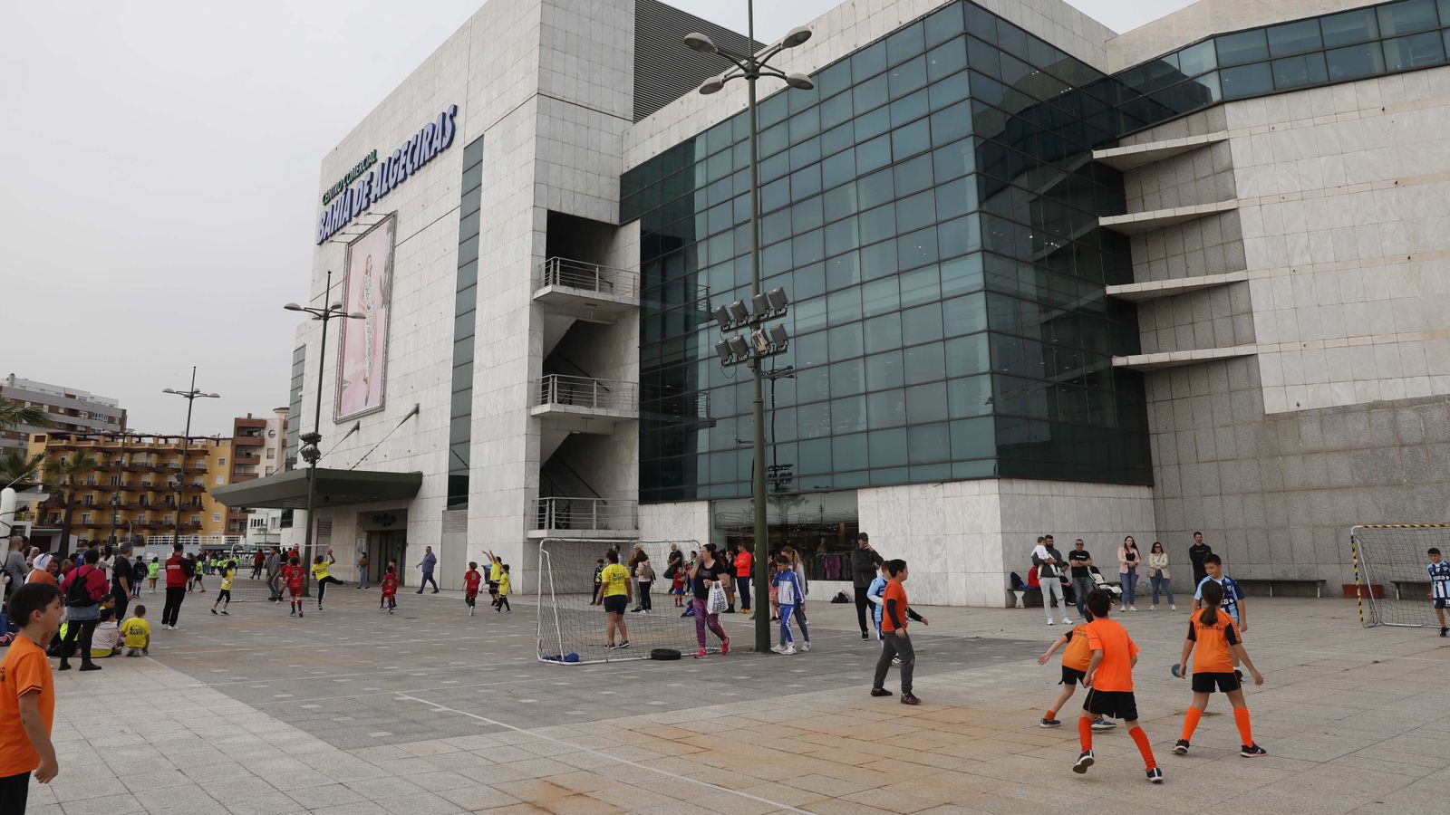 Las fotos de la jornada de balonmano calle