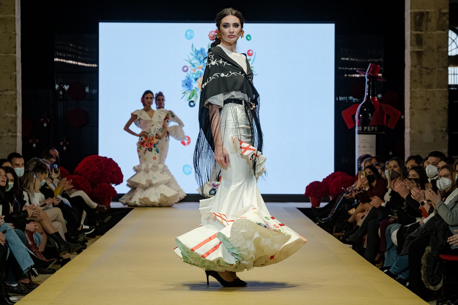 El desfile de Rafael Leveque en la Pasarela Flamenca de Jerez, todas las fotos