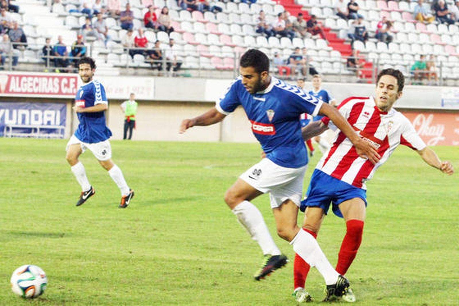 Imágenes del Algeciras-Ceuta