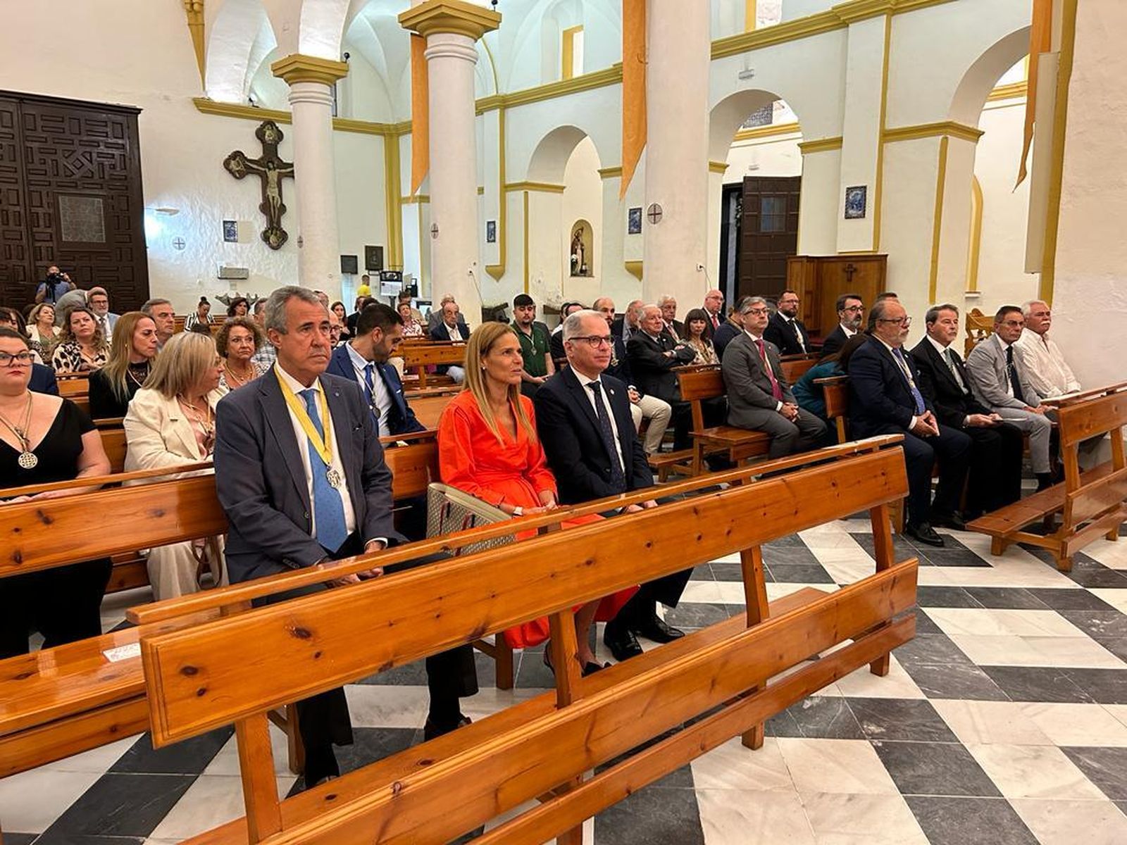 La apertura del curso cofrade  2023-2024 en la iglesia de la Palma.