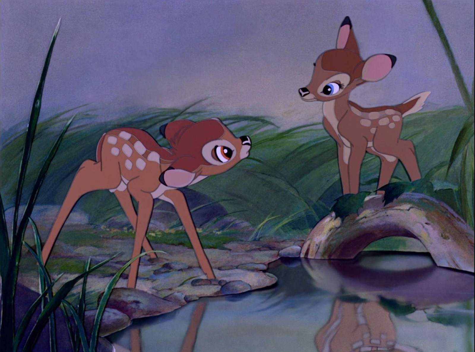 Escena de la película Bambi