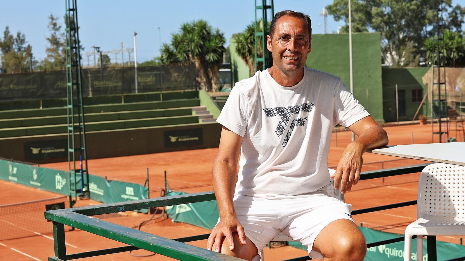 Javier García Sintes, director de la Copa del Rey de tenis. Javier García Sintes, director de la Copa del Rey de tenis.