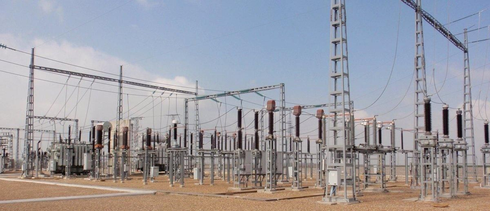 Imagen de archivo de una subestación eléctrica.