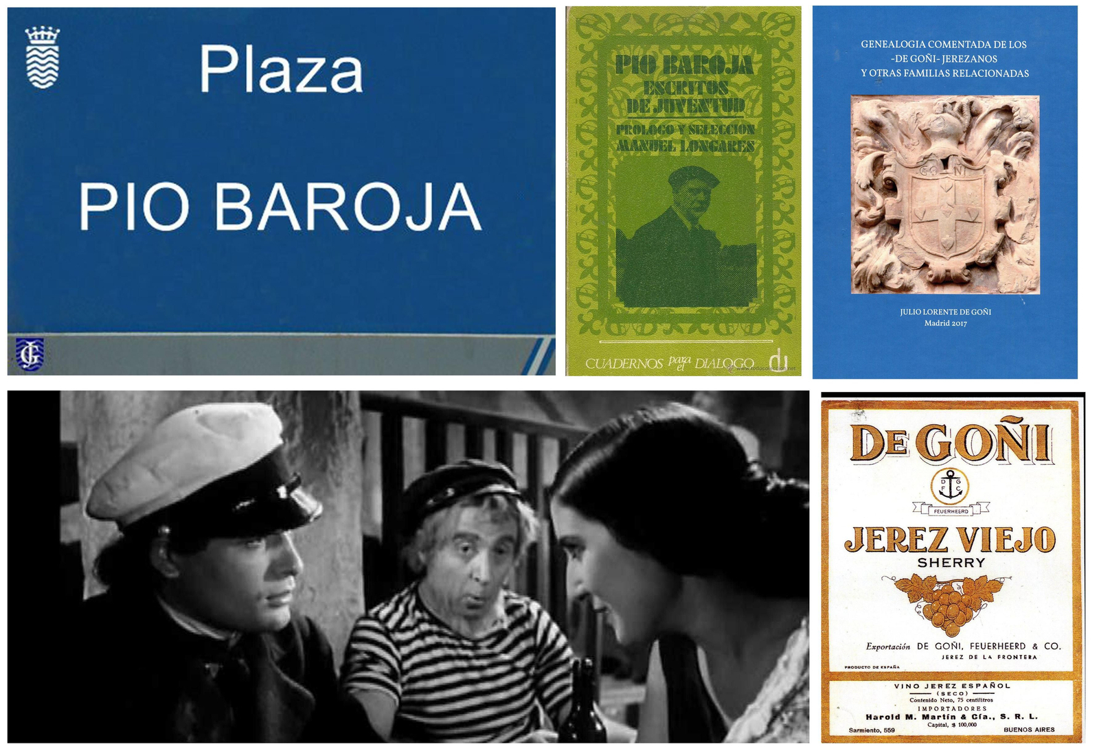 Las relaciones de Pio Baroja con Jerez