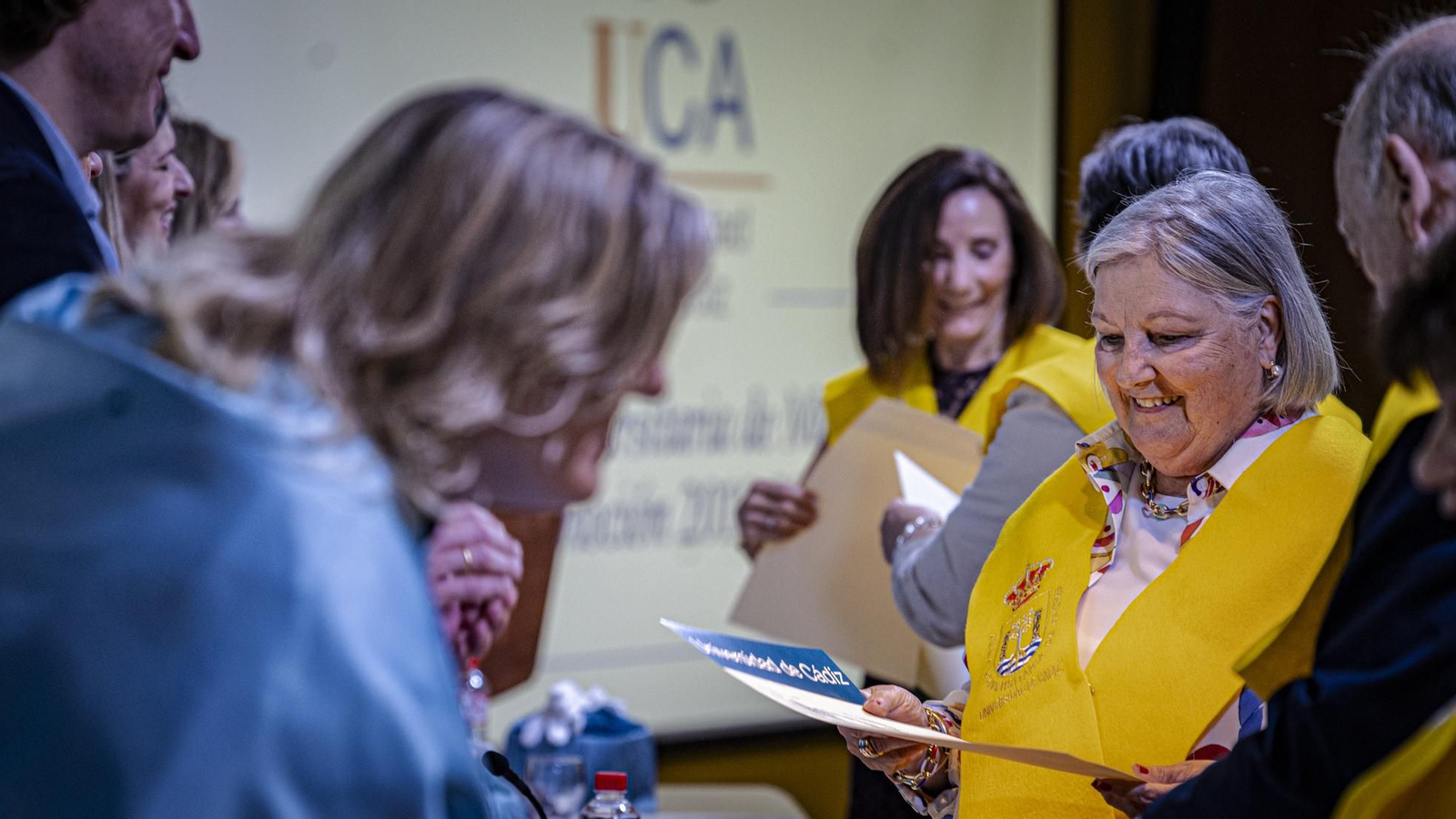 Graduación del curso del Aula Universitaria de Mayores de la UCA 2019-2024