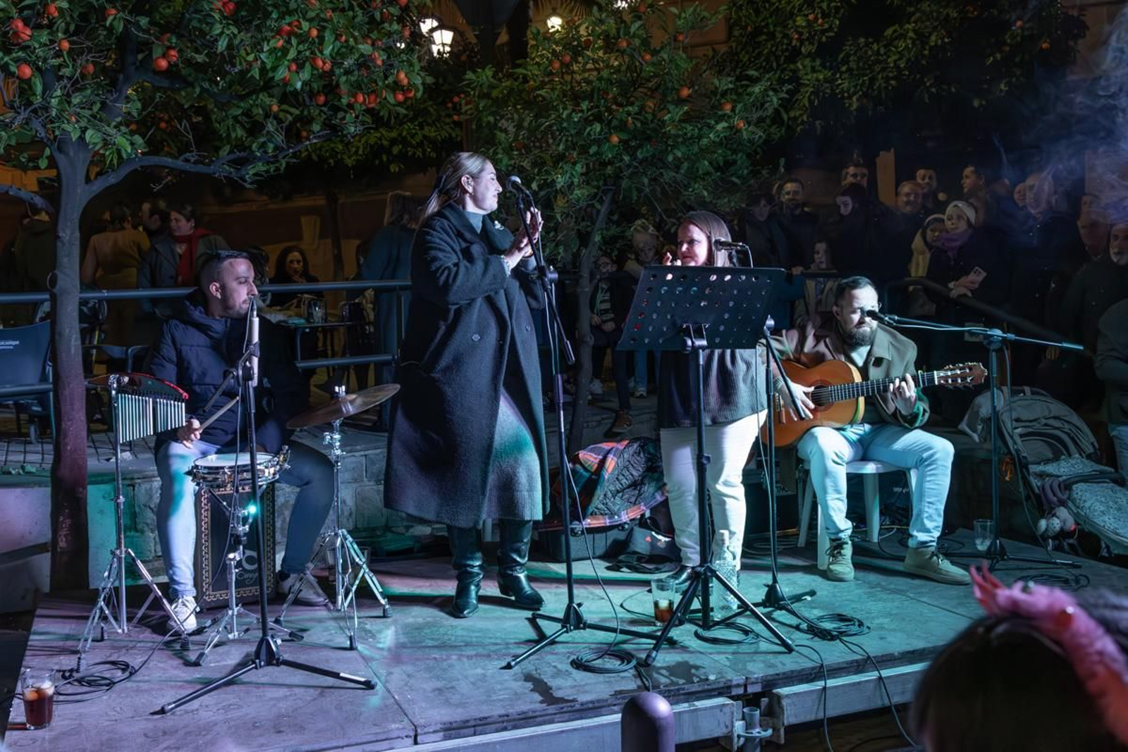 Conciertos y actuaciones en Navidad,  "Son de Vida" y  zambomba navideña "Raíz y Compás"