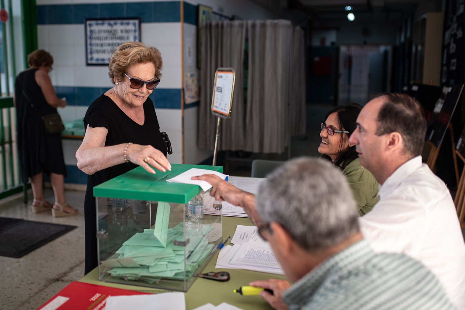 Imágenes de la jornada electoral en Huelva