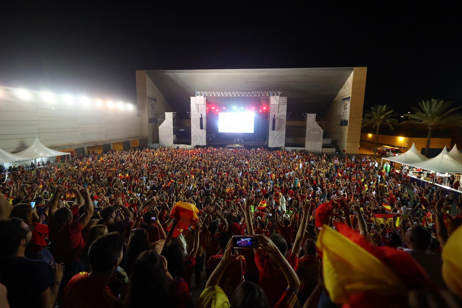 Las fotos de la celebración del título de la Eurocopa de España en el Cortijo de Torres