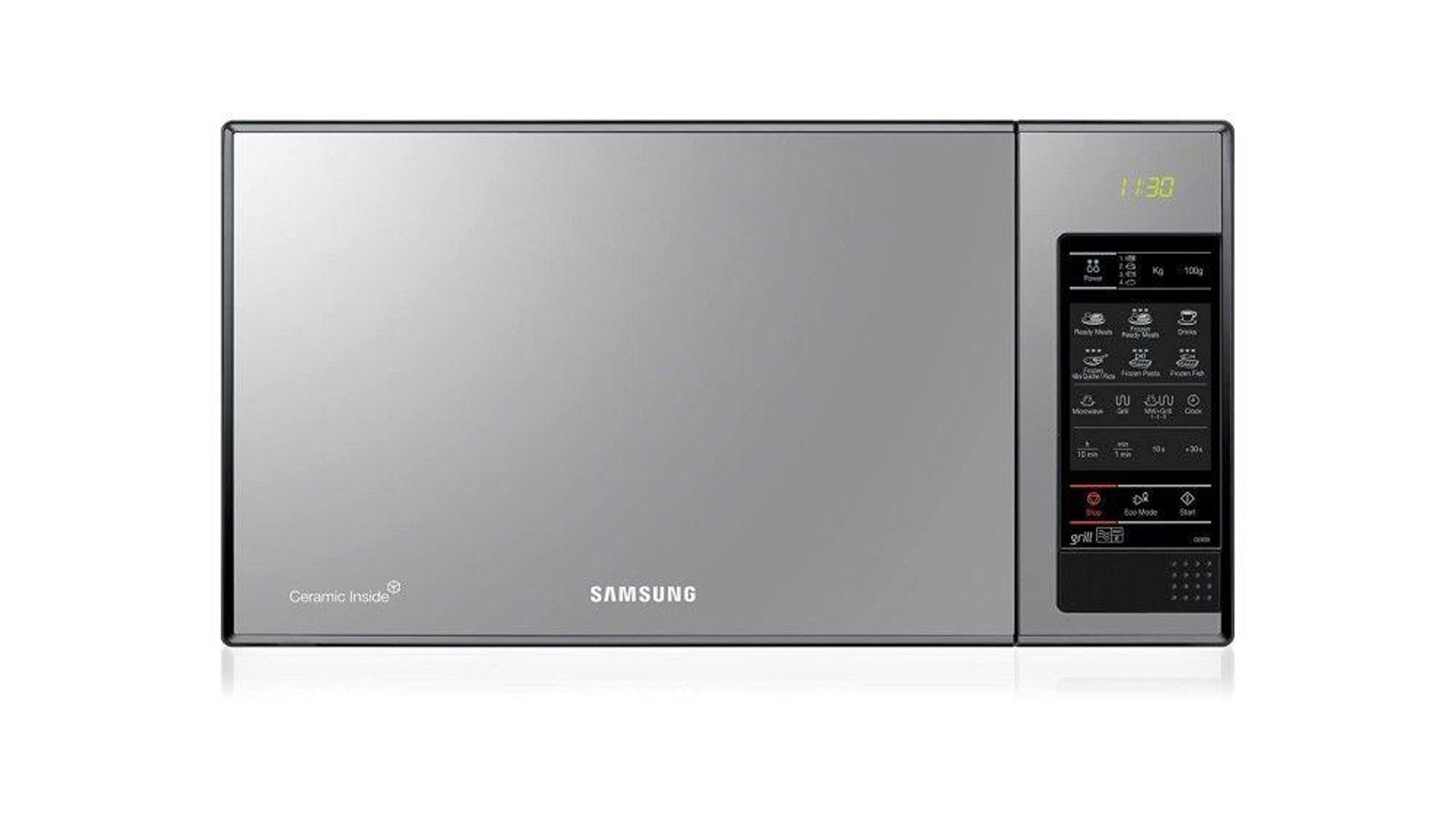 Microondas con interior cerámico Samsung GE83X con grill