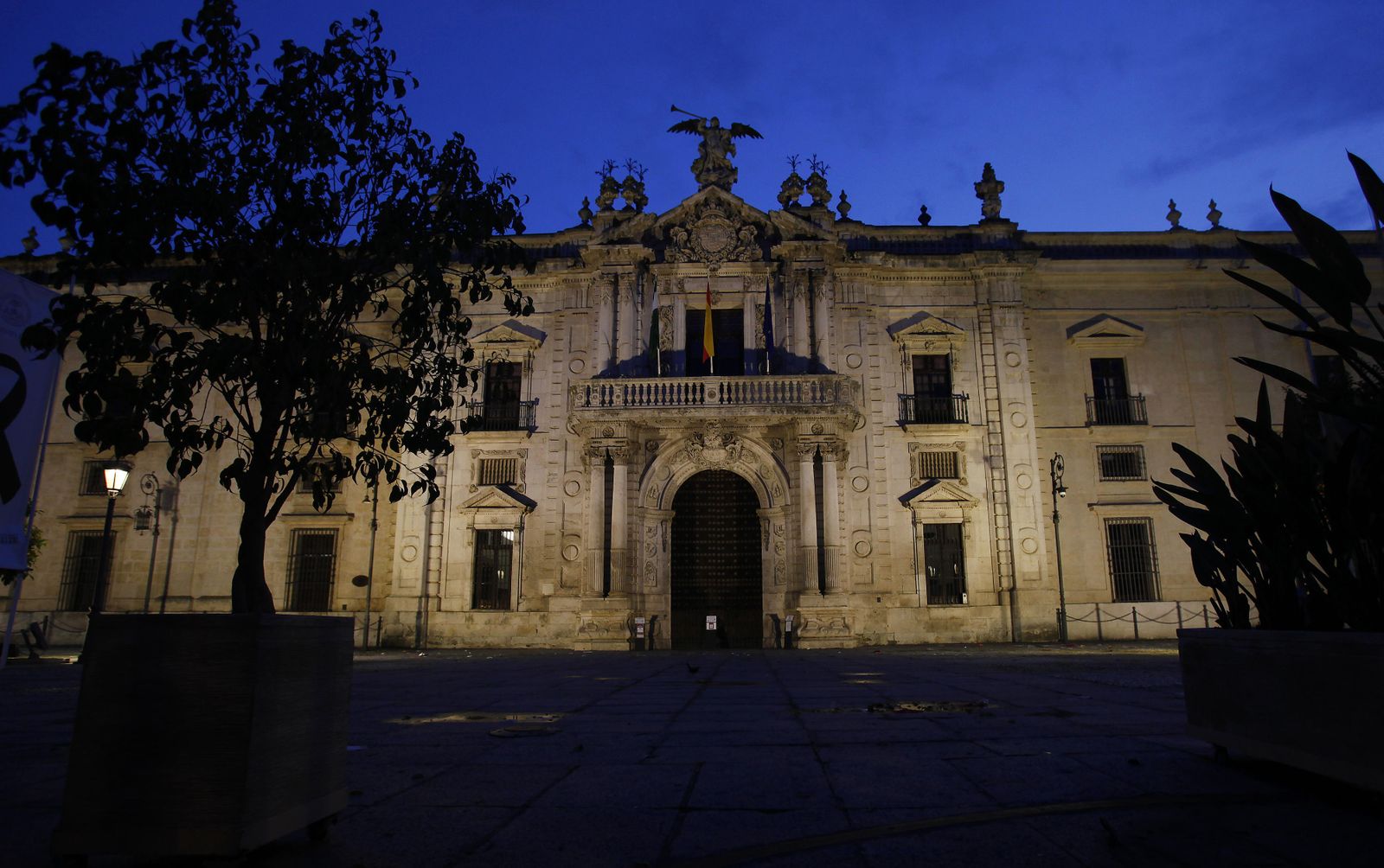 Fachada del Rectorado de la Universidad de Sevilla