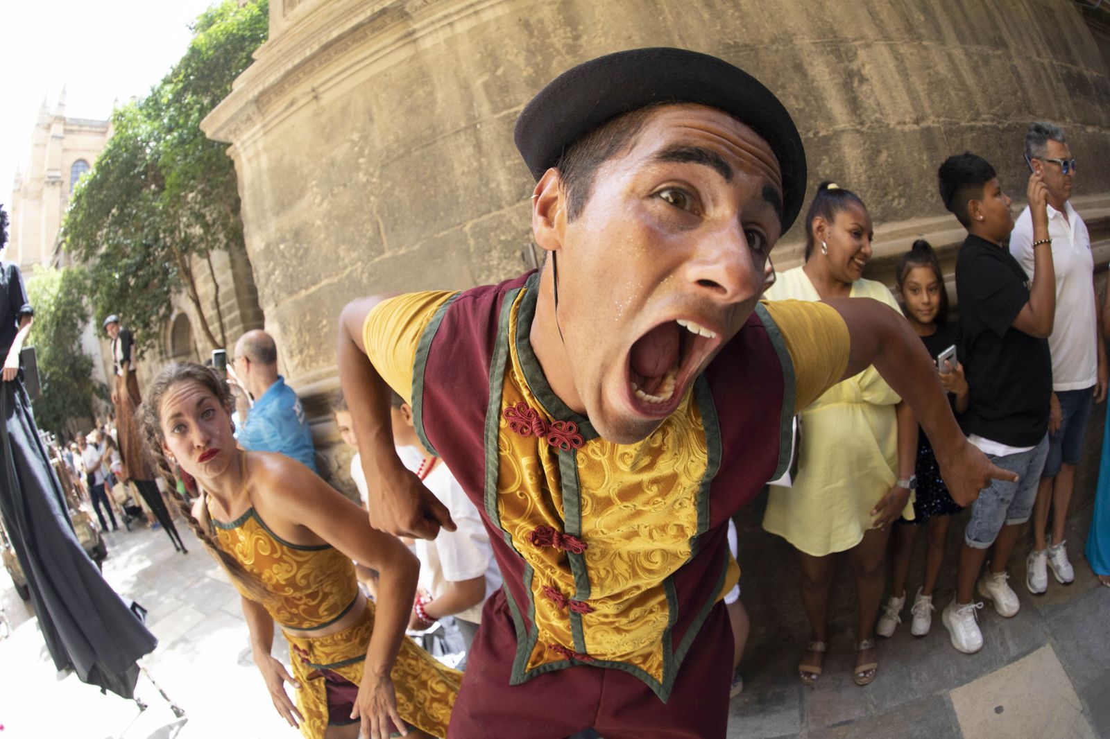 El regreso de la Tarasca a las calles de Granada, en imágenes