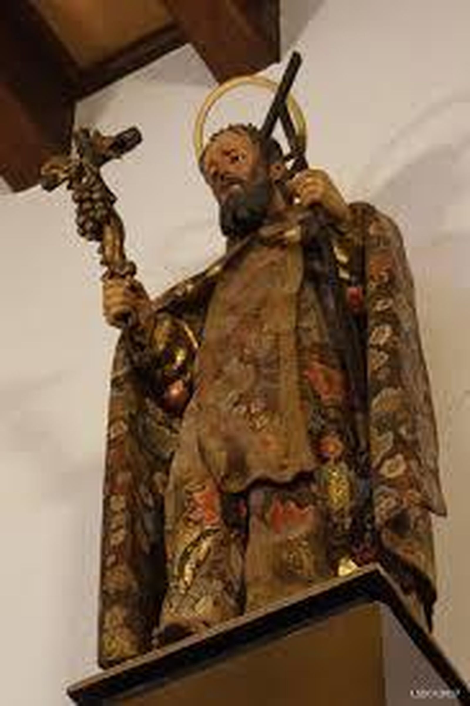 Imagen de San Ginés de la Jara en la Bodega de la Casa del Vino (Consejo Regulador).