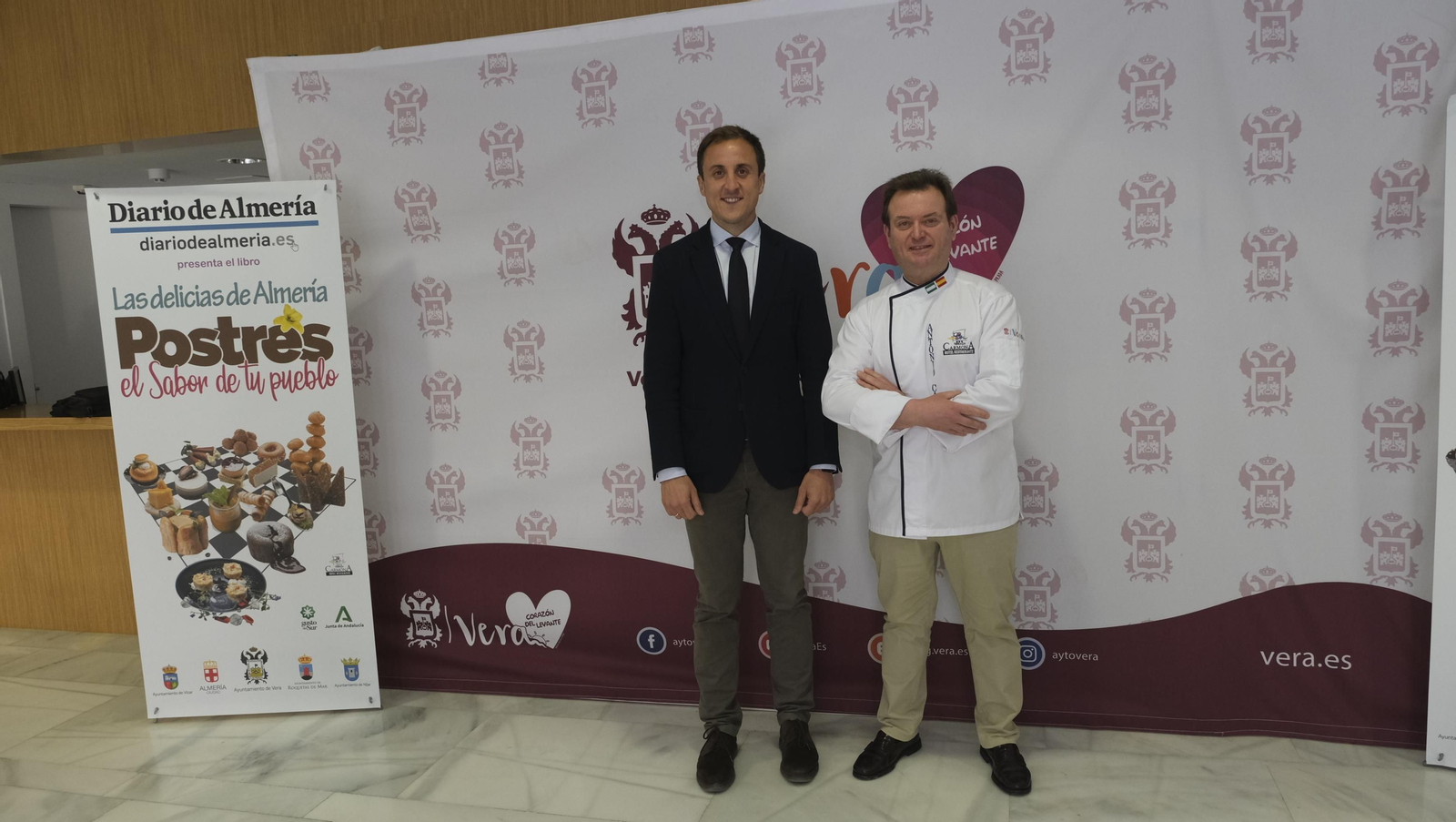 La presentación del libro de postres de Antonio Carmona, en imágenes