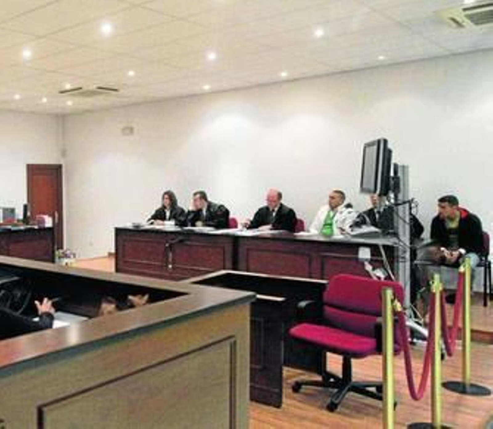 Un momento del juicio que se celebró la pasada semana en la Audiencia Provincial.