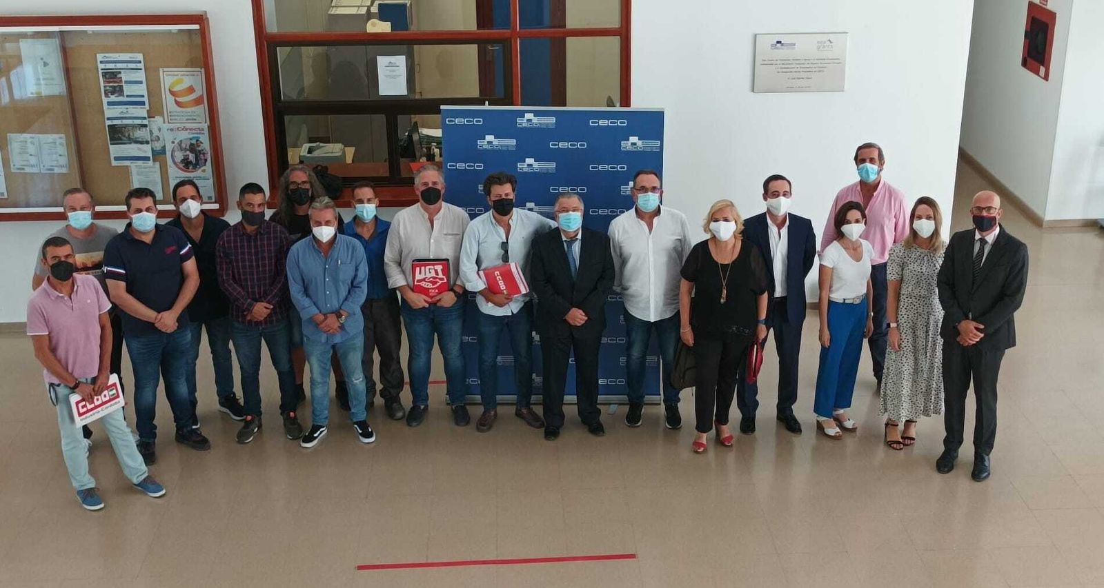 Firma del convenio del metal en Córdoba.