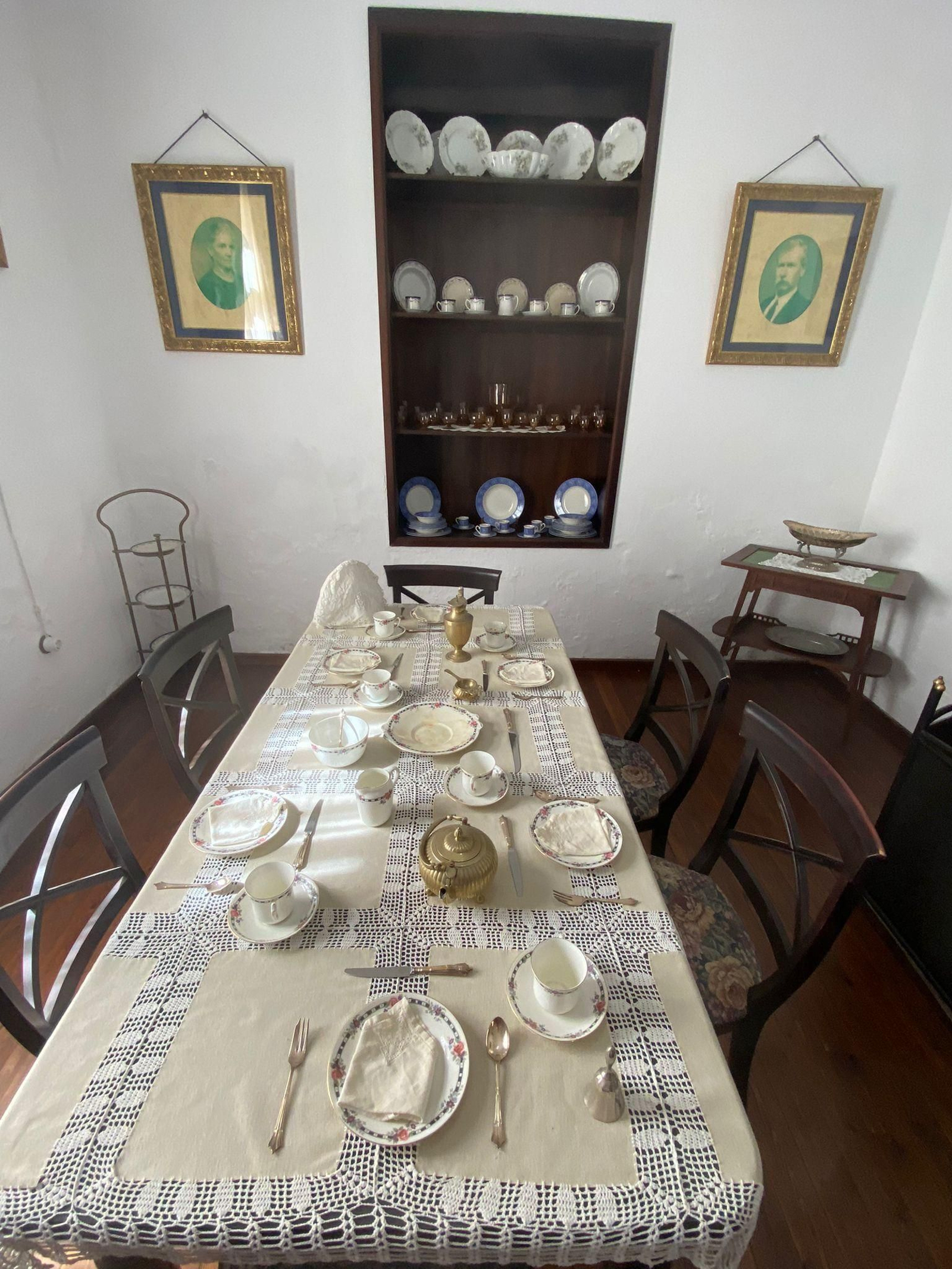 Interior de una casa inglesa