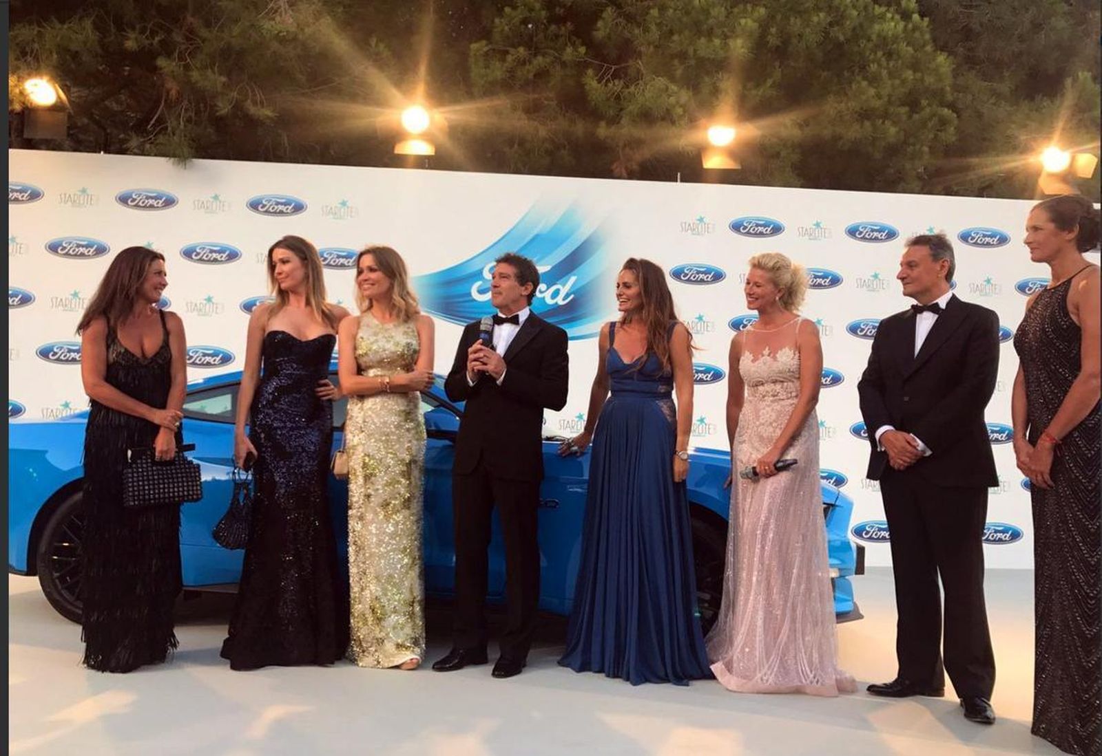 Banderas, Nicole Kimpel, Anne Igartiburu y Sandra García Sanjuán, entre otros.