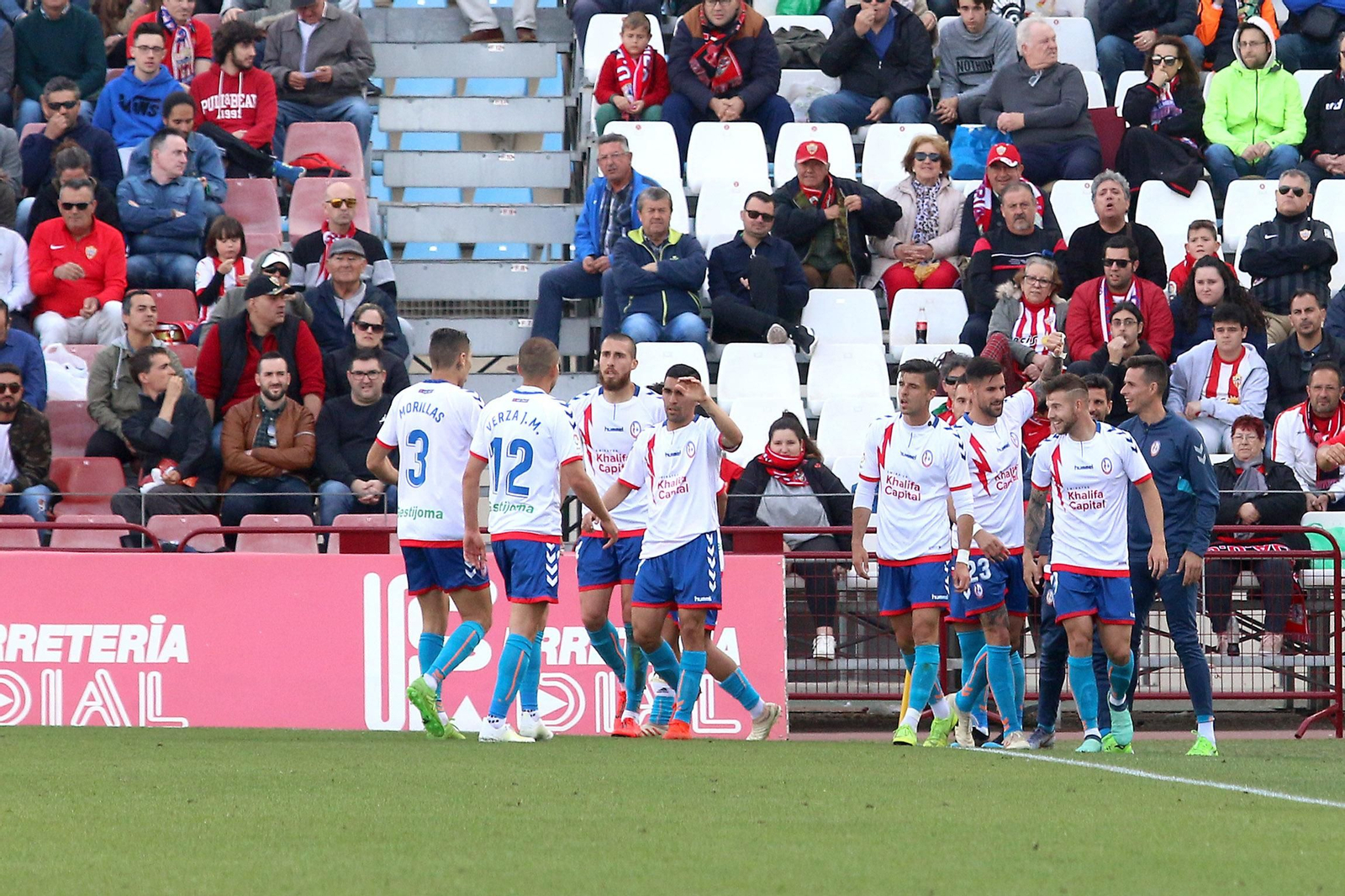Las imágenes del Almería-Rayo Majadahonda