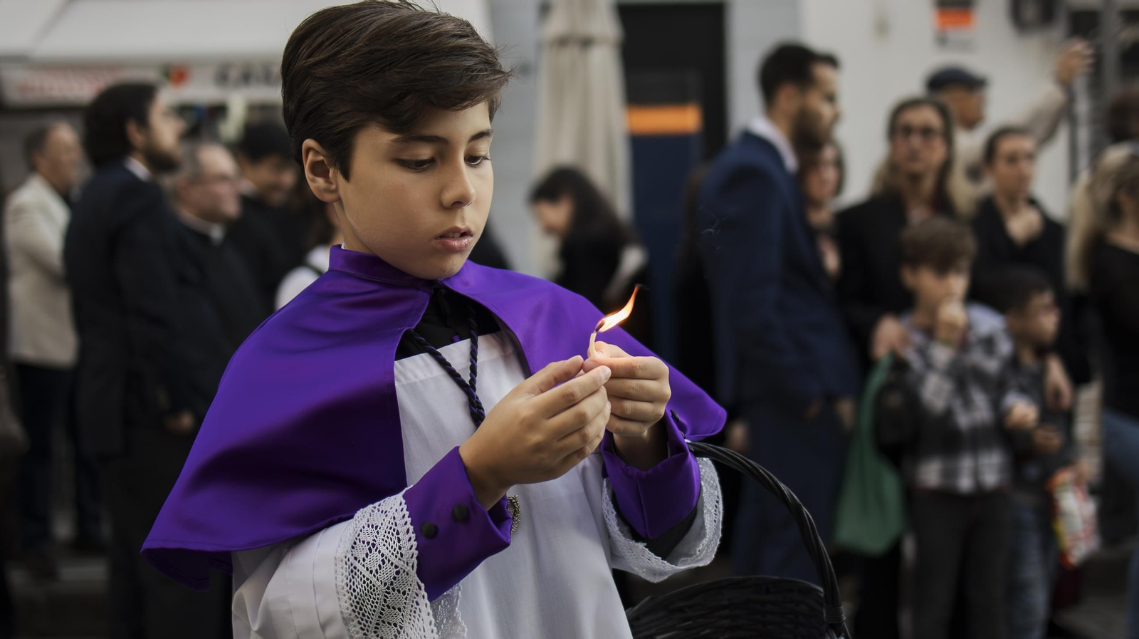 Imágenes de la Hermandad de la Soledad en el Viernes Santo de Jerez 2025