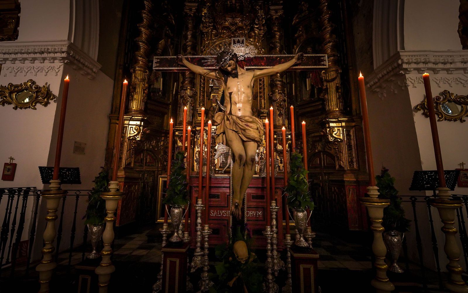 Las imágenes del Miércoles de Ceniza en Jerez: Veneraciones en San Miguel, San Lucas, San Francisco y Capuchinos