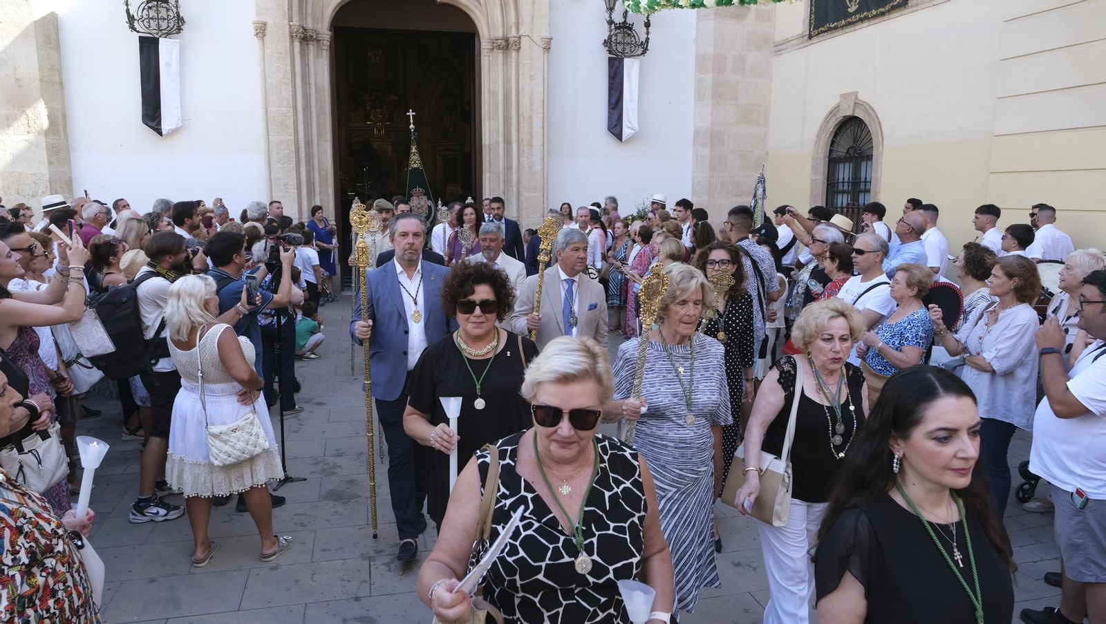 Traslado de la Virgen del Mar a la Catedral de Almería, en imágenes
