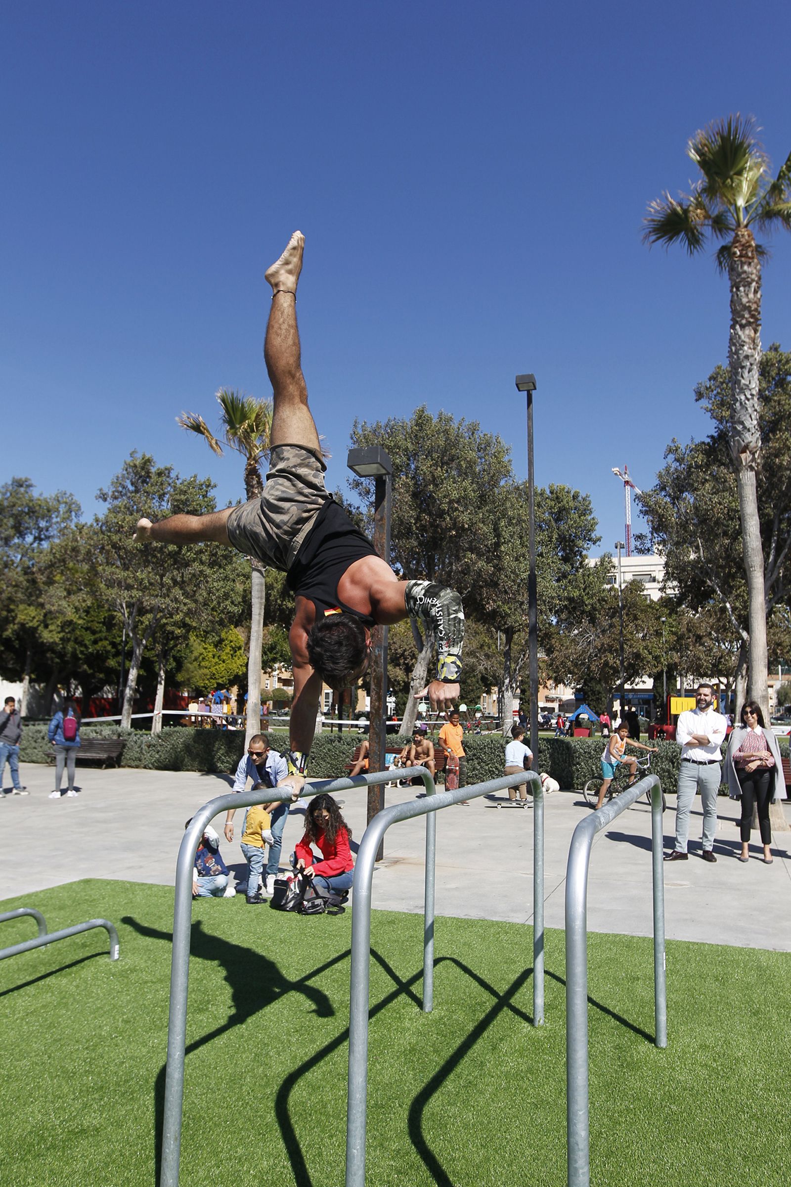 Fotogalería Pista de Calistenia. Parque de los Periodistas. Almería