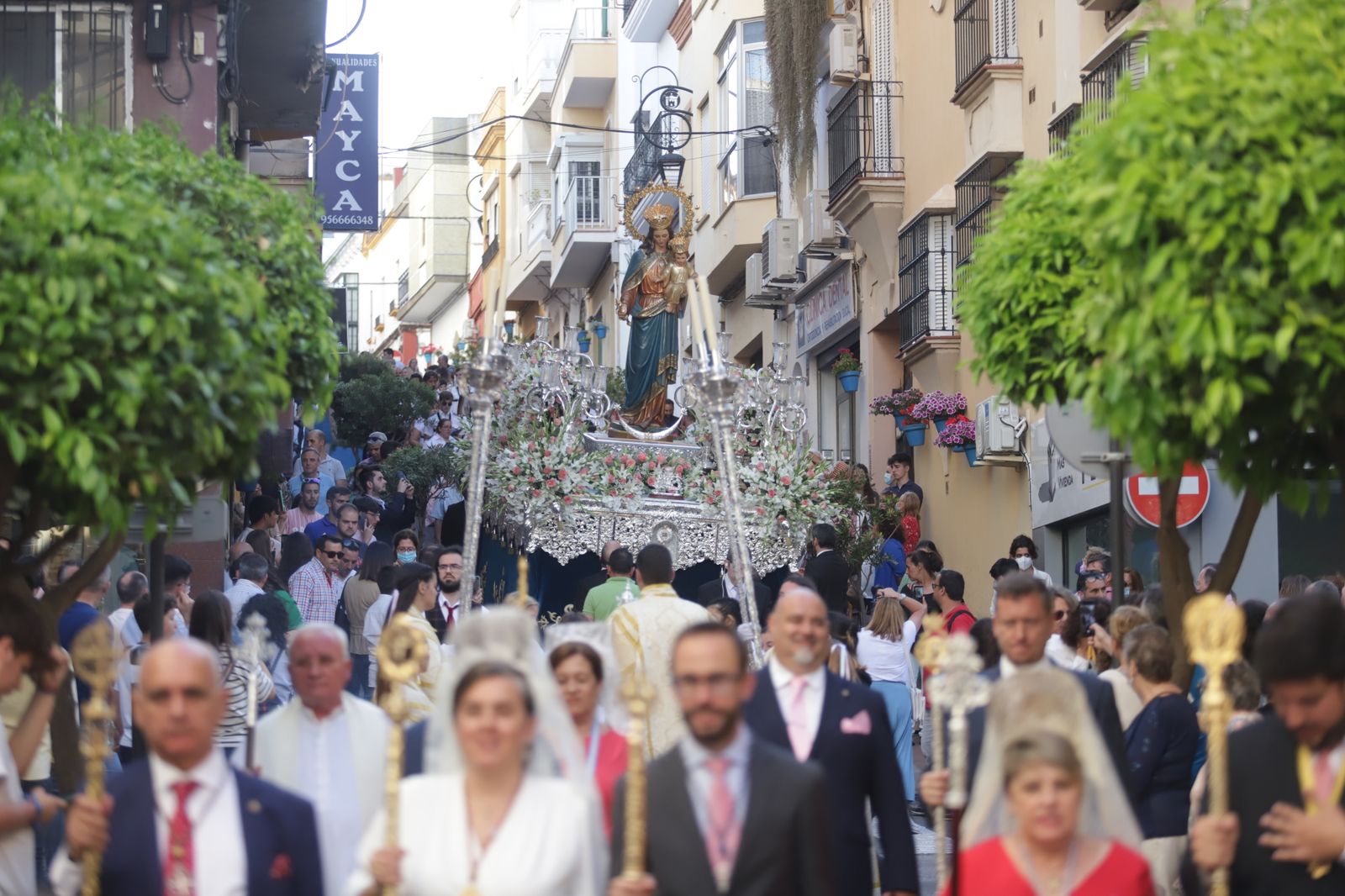 Fotos de la procesión de María Auxiliadora en Algeciras