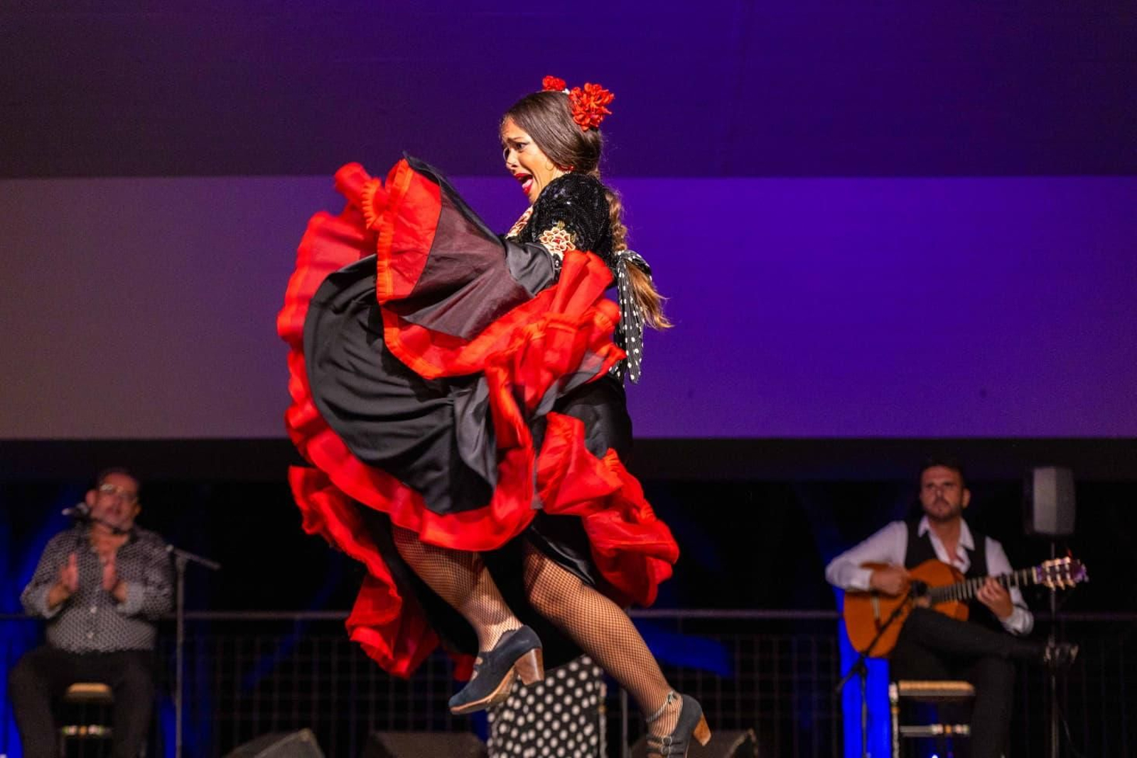 El baile de ‘La Isla Ciudad Flamenca’, protagonista en el Parque.