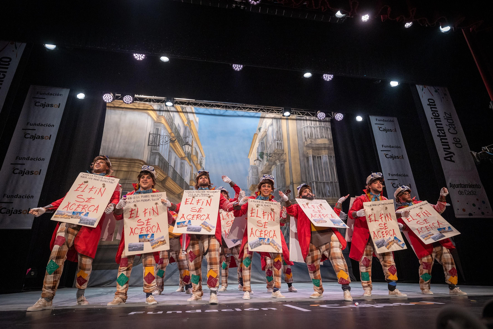 Chirigota 'La alegría de Cai (los apocalípticos)'