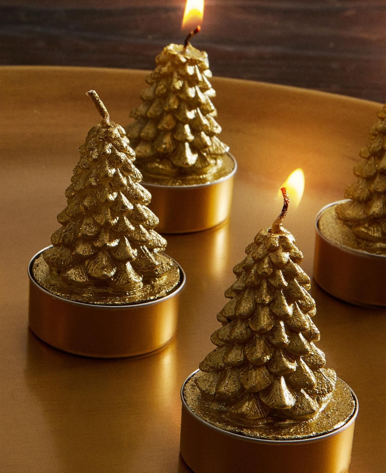 Vela en forma de árbol