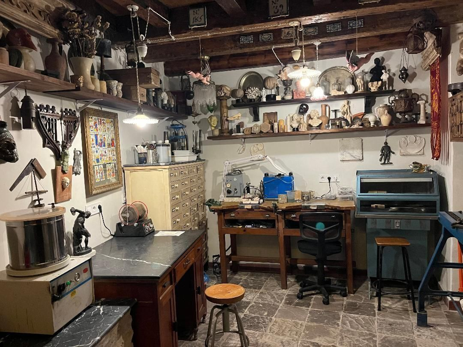 La tienda 'Herakles'. Historia y época