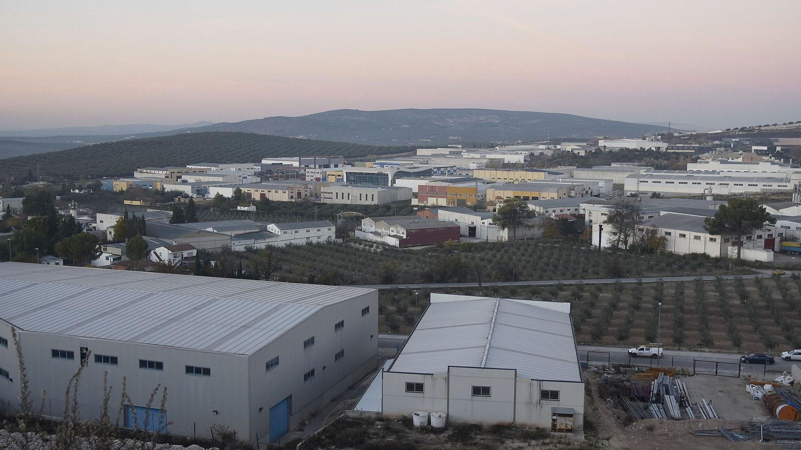 Parque empresarial en Lucena.