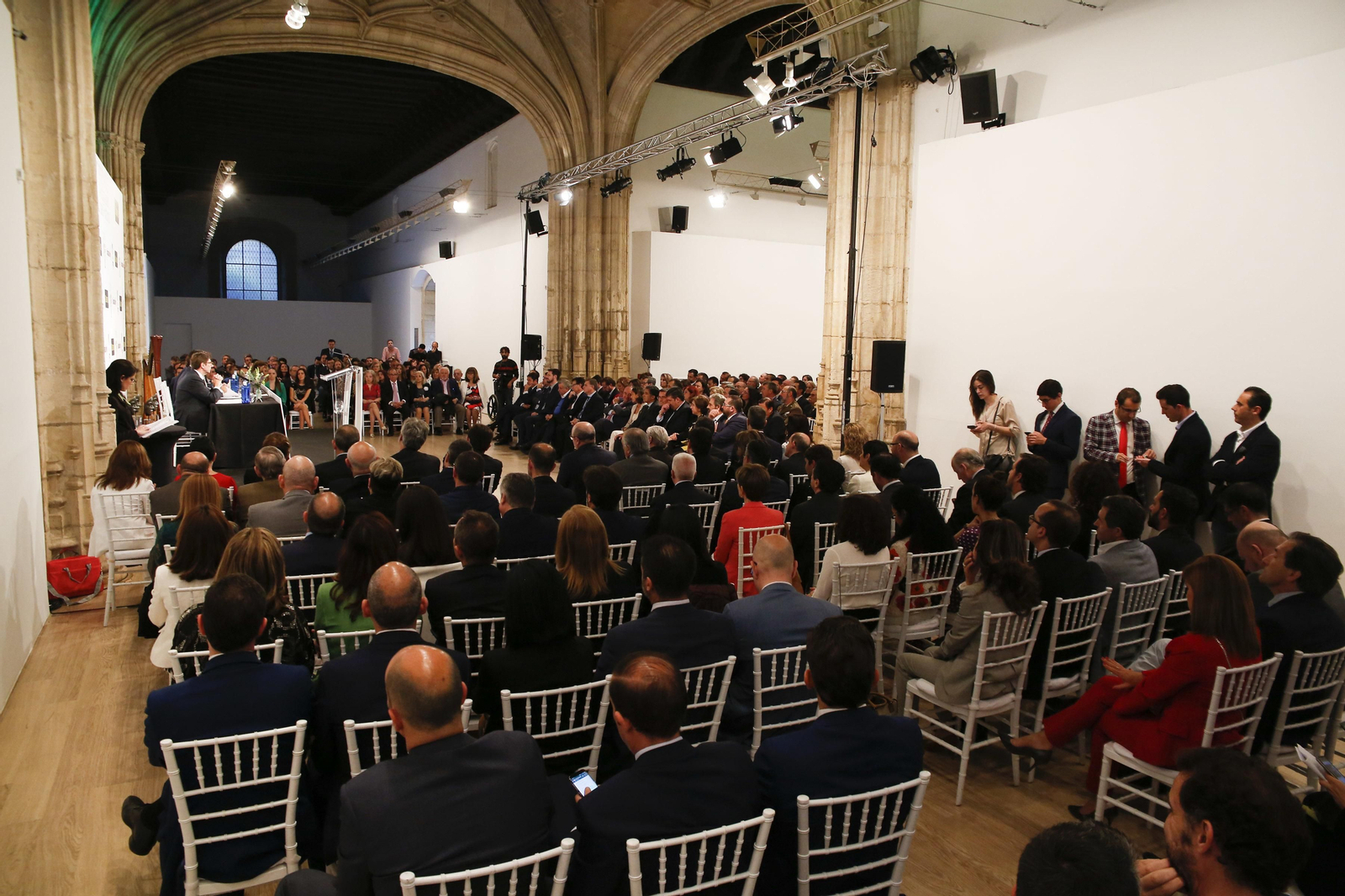 Ambiente en la entrega de los premios Andaluces del Futuro