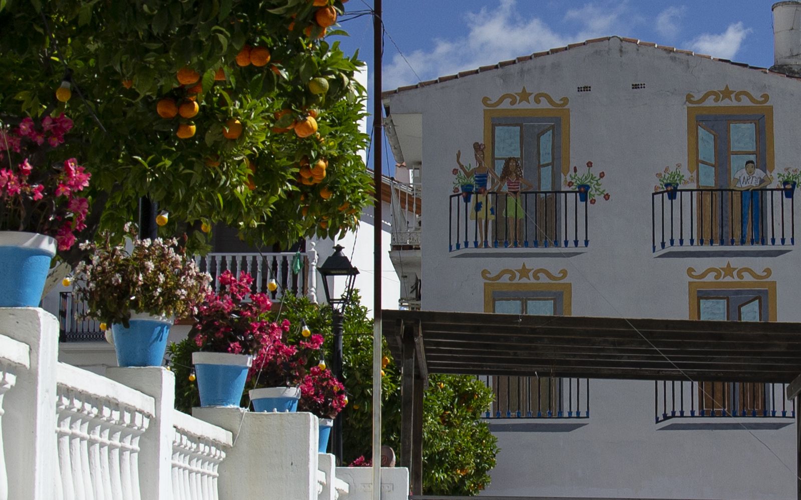 Uno de los rincones de Tolox.