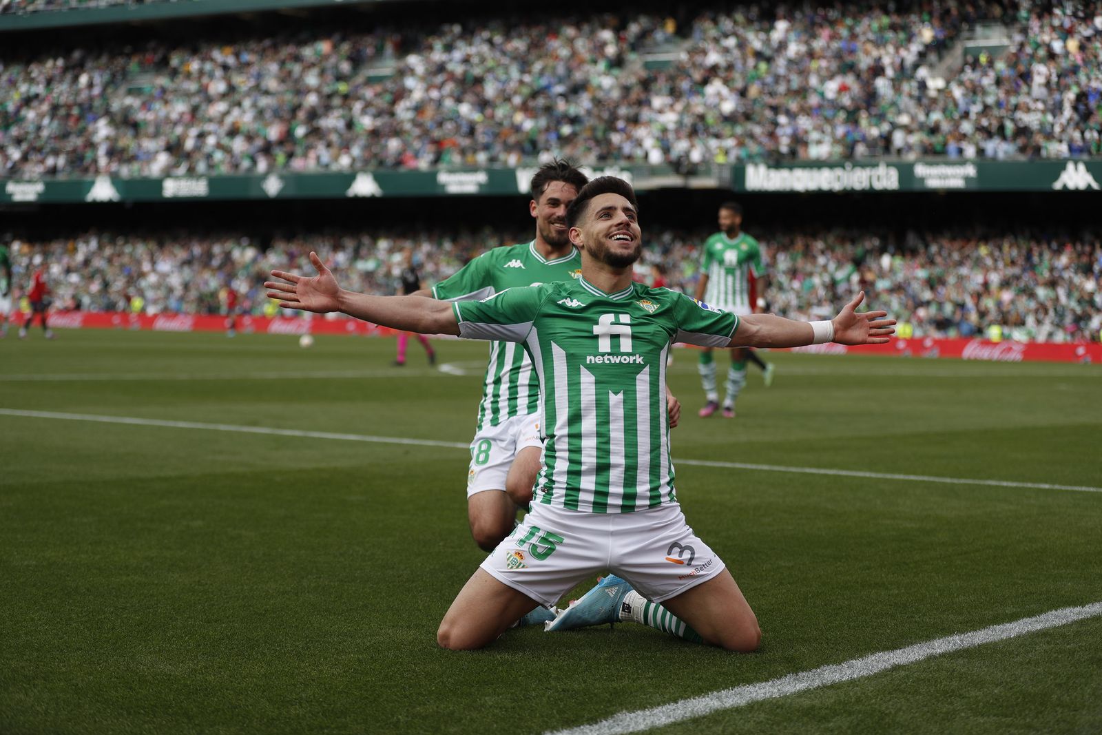 Las imágenes del Betis-Osasuna