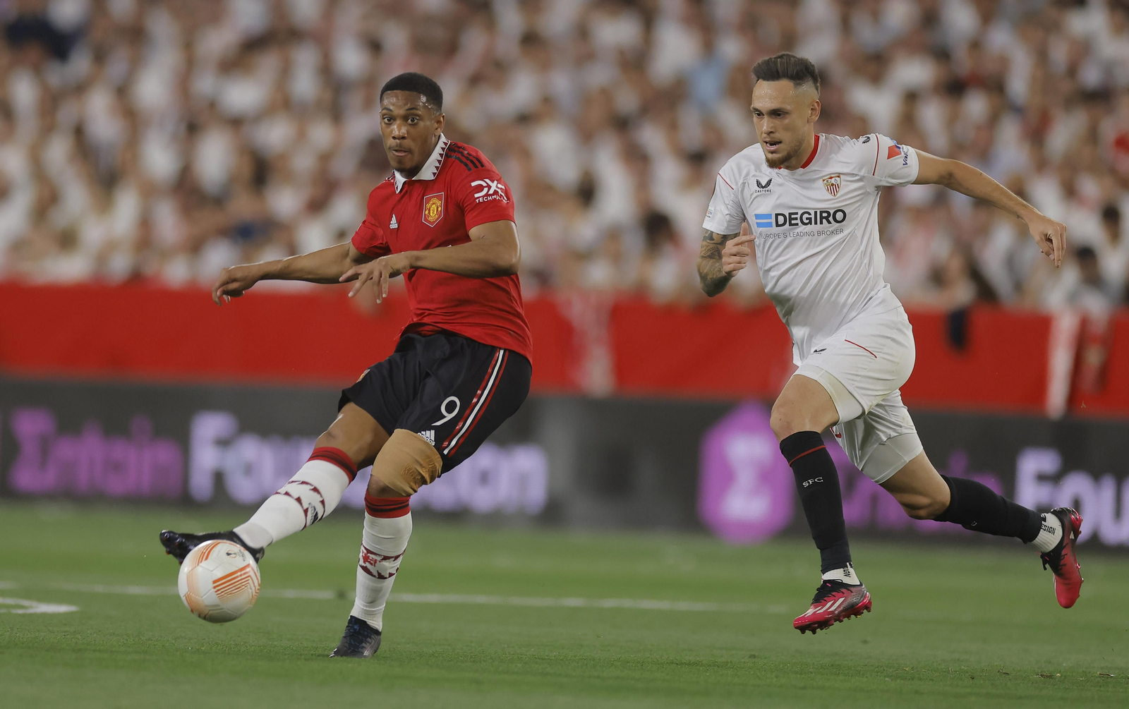 Las fotos del Sevilla-Manchester