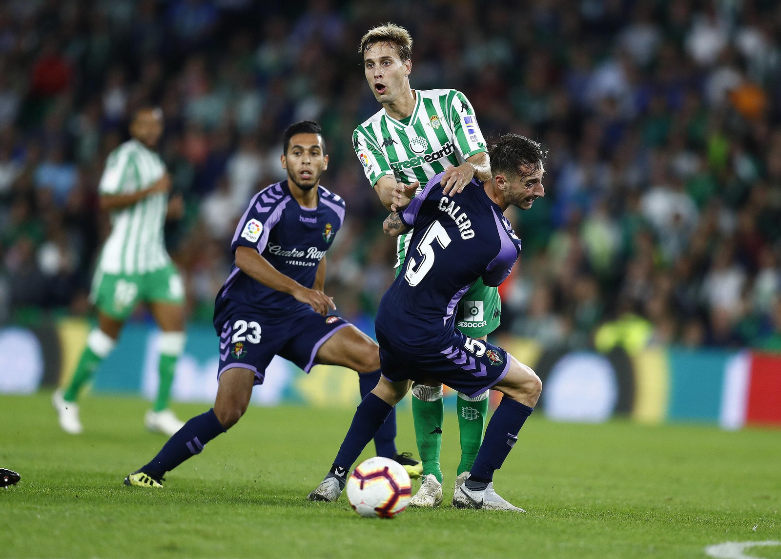 Las imágenes del Betis-Valladolid