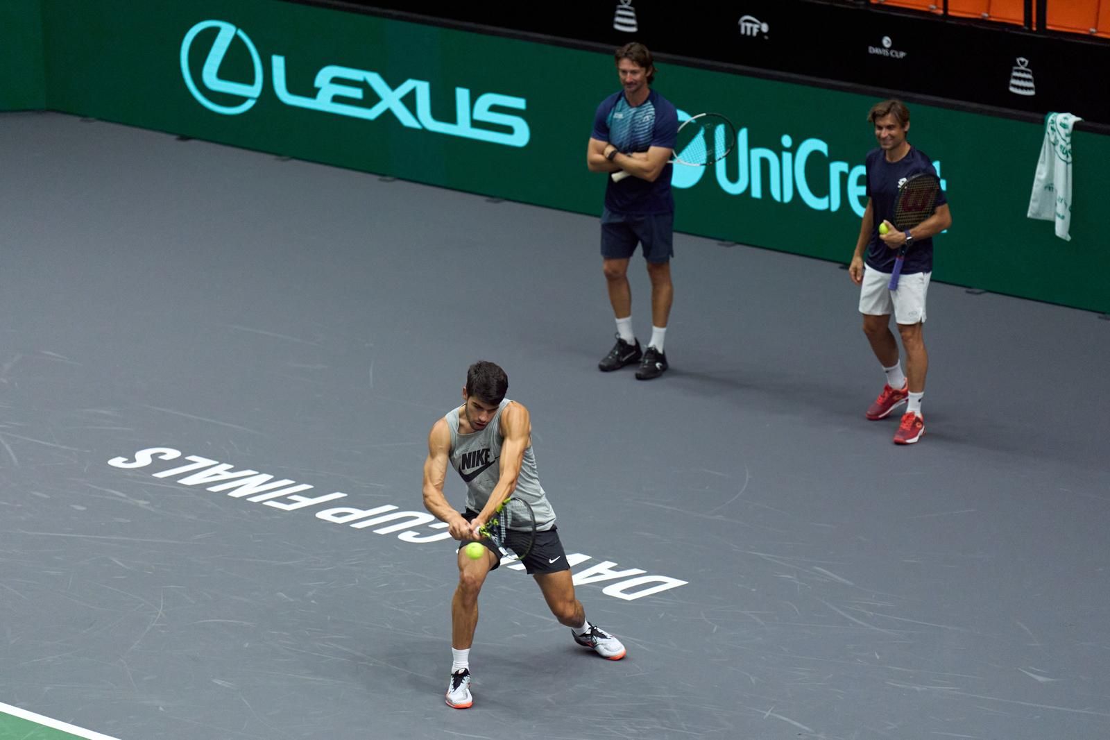 Carlos Alcaraz se prepara para venir a Málaga